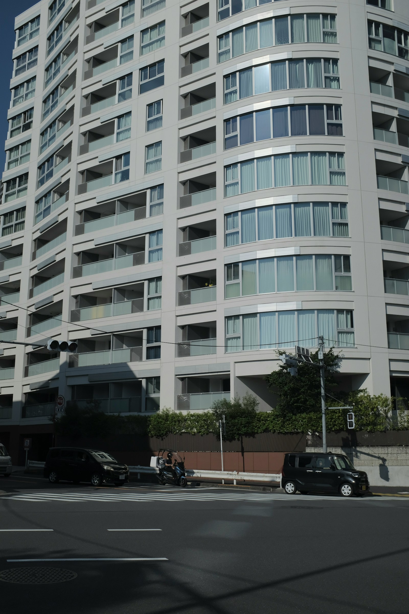 现代高层新房建筑立面
