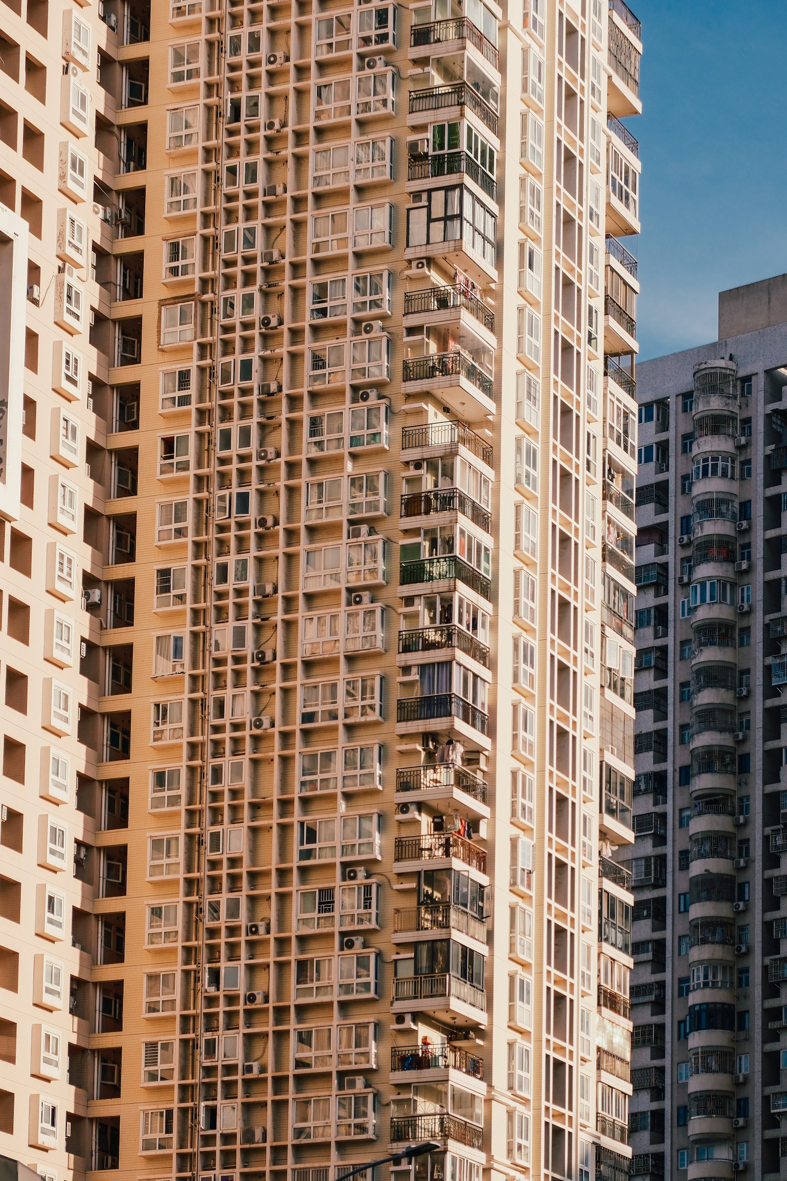 成熟住宅社区楼栋立面